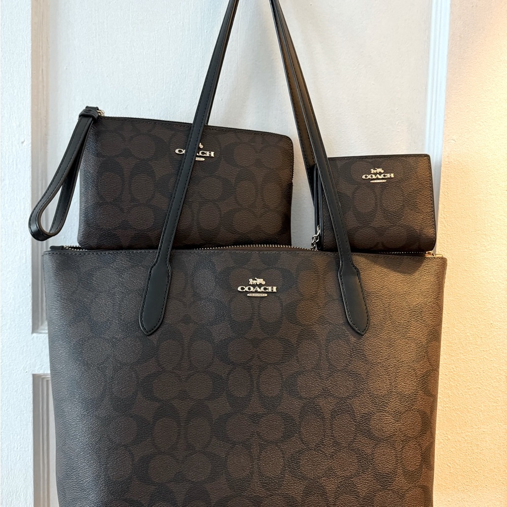 Coach zip tote bag - Signature Canvas